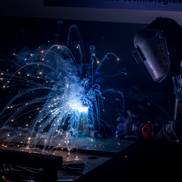 Welding Sparks by Birdman The Welder